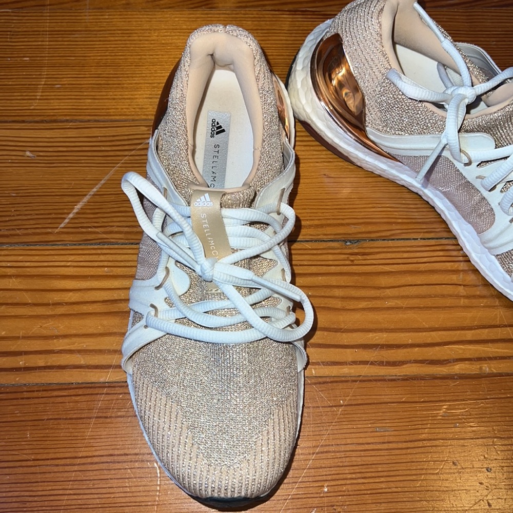 Stella McCartney gold sneakers